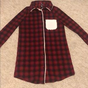 Fleece pjs xs size medium